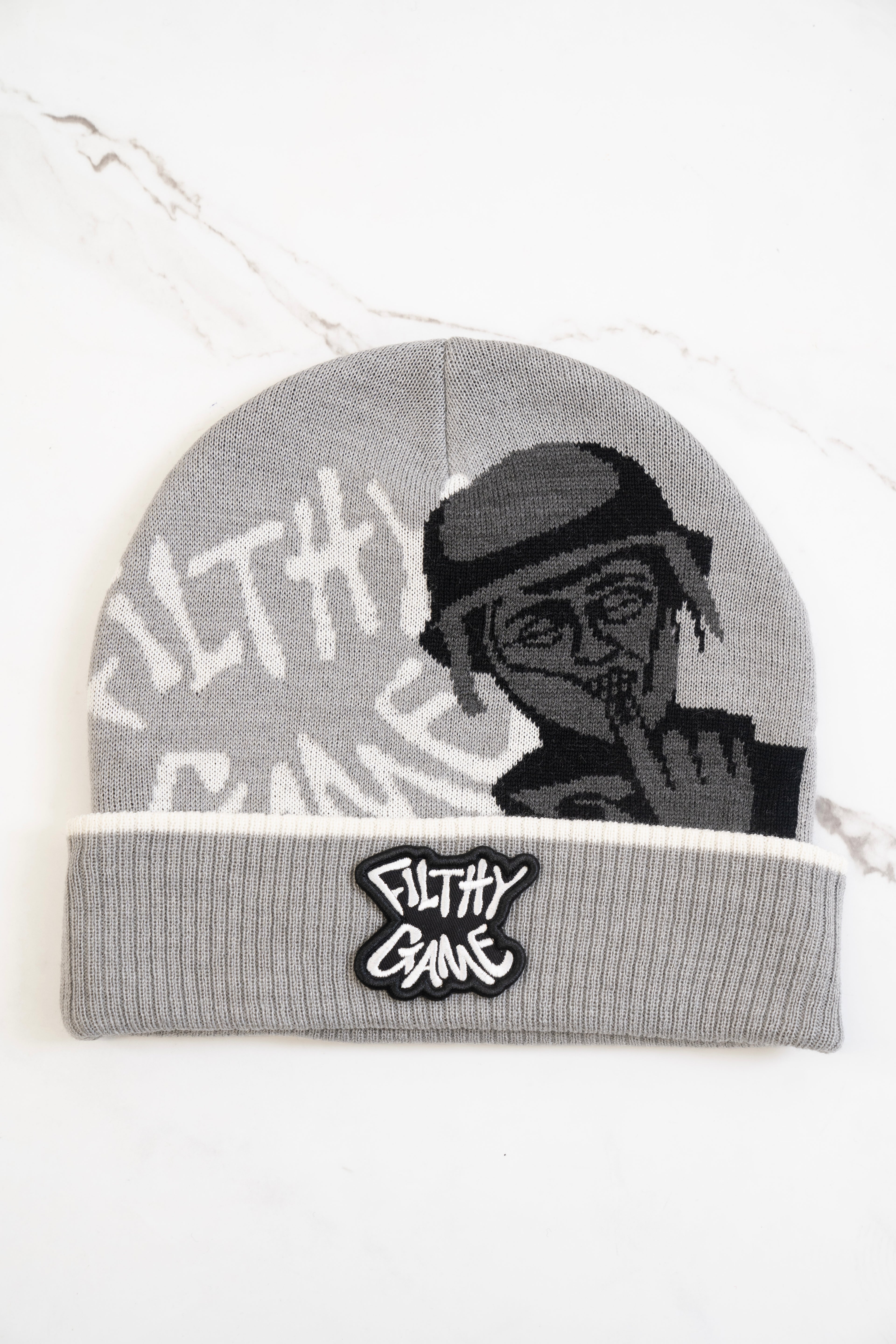 FILTHYGAME PREMIUM MERINO BEANIE - GREY