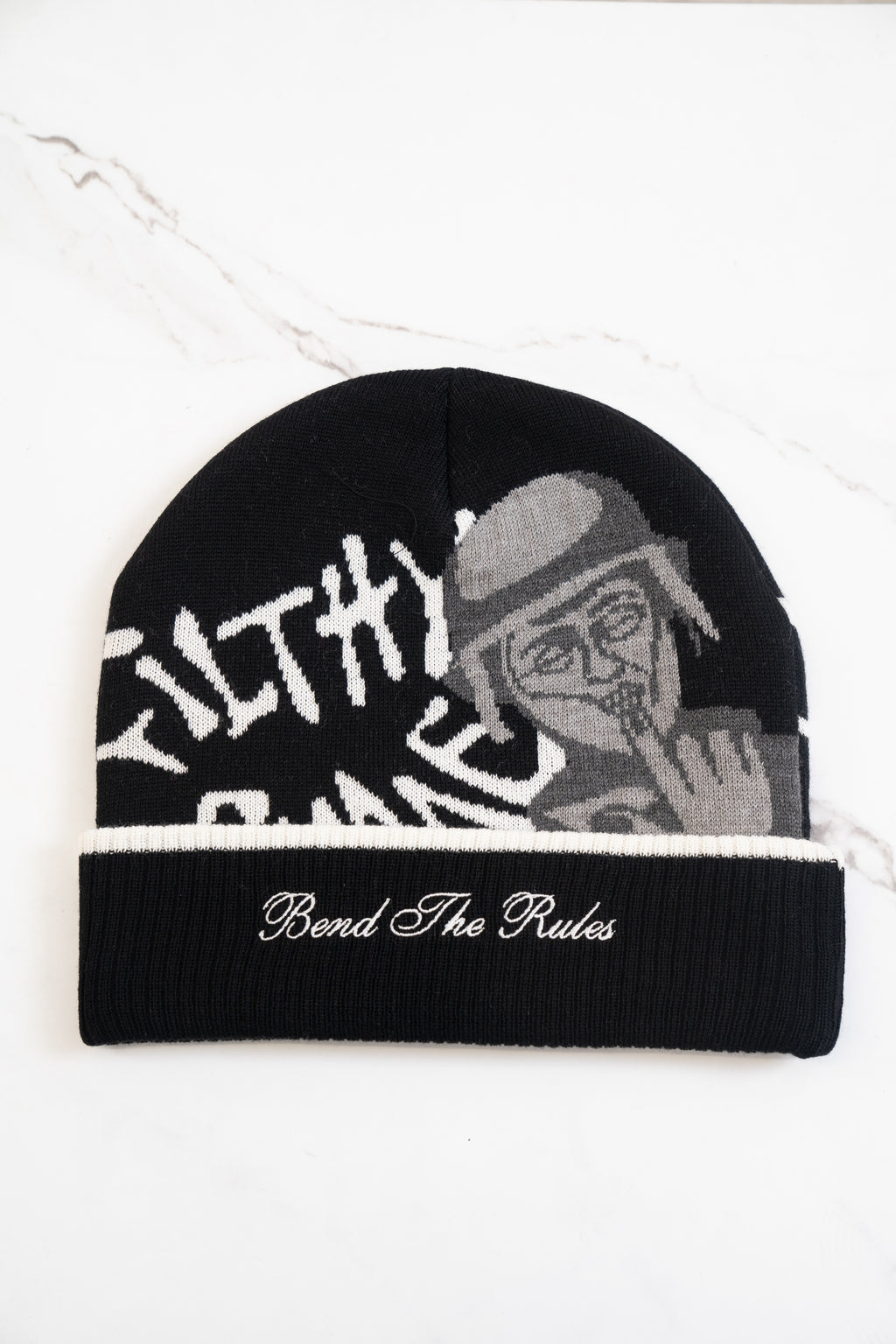 FILTHYGAME PREMIUM MERINO BEANIE - BLACK